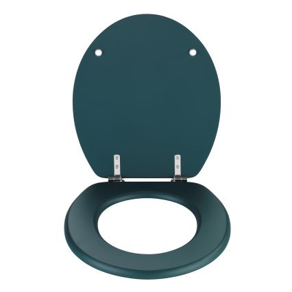 WENKO 25171100-WC tualetes sēdeklis PRIMA 37x41 cm zaļš/sudraba