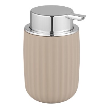 WENKO 25184100 - Šķidro ziepju dozators AGROPOLI 250 ml bēšs