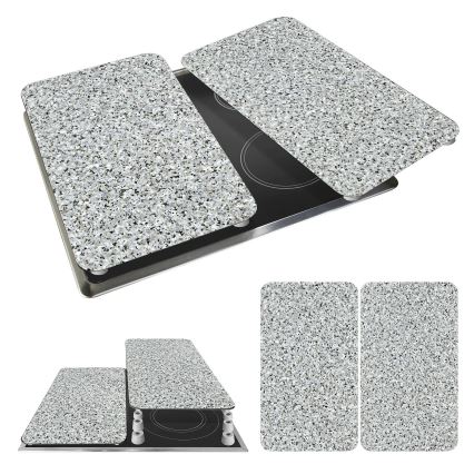 WENKO 2521120500-Pārsegs plāksnei ABDECKPLATTE - NEUTRAL 30x52 cm granīts/daudzkrāsains