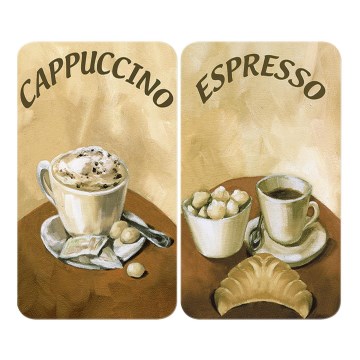 WENKO 2521280100 - Aizsargpārklājs dēlim 52x30 cm daudzkrāsains/pelēks/caurspīdīgs