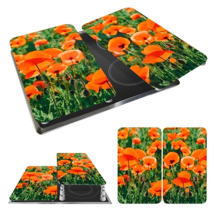WENKO 2521434500-Pārsega plāksne - Puķe/Augs 30x52 cm daudzkrāsaina