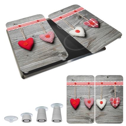 WENKO 2521481100 - Pārklājuma plāksne 30x52 cm daudzkrāsaina/pelēka/caurspīdīga