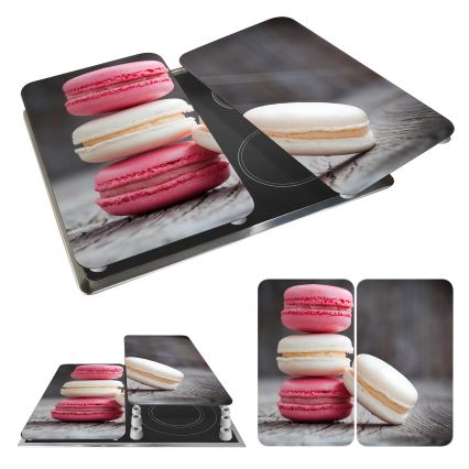 WENKO 2521496100 - Vāks plīts virsmai 52x30 cm daudzkrāsains/pelēgs/caurspīdīgs