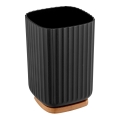 WENKO 25297100 - zobu suku glāze ROTELLO 8,5x11 cm melna/brūna