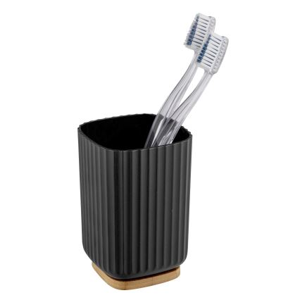 WENKO 25297100 - zobu suku glāze ROTELLO 8,5x11 cm melna/brūna