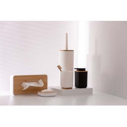 WENKO 25318100 - Kosmētikas kaste ROTELLO 24x12,7 cm balta/brūna