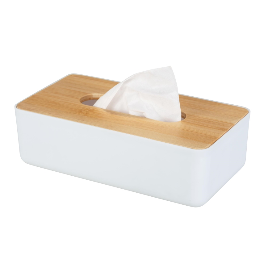 WENKO 25318100 - Kosmētikas kaste ROTELLO 24x12,7 cm balta/brūna