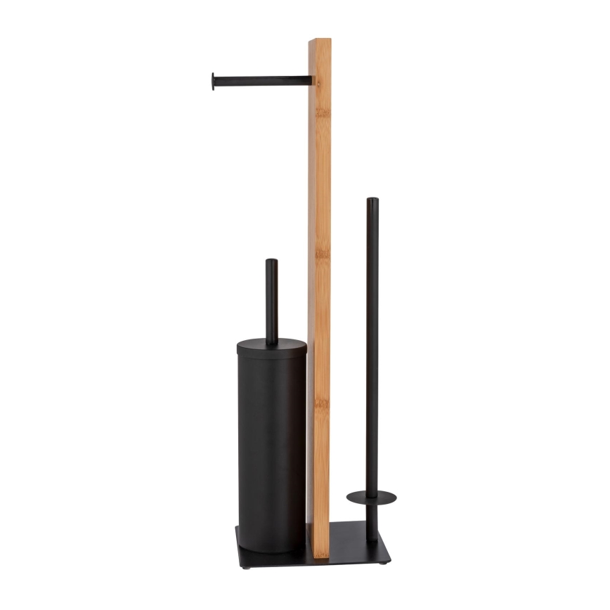 WENKO 25376100 - WC komplekts LESINA 18x69 cm brūns/melns