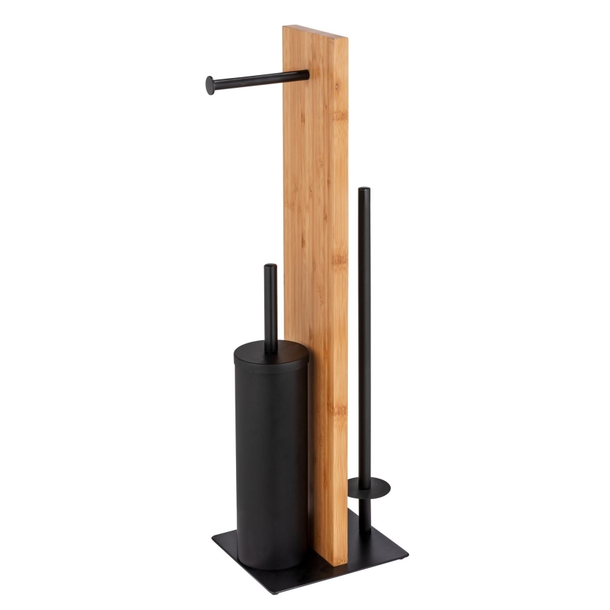 WENKO 25376100 - WC komplekts LESINA 18x69 cm brūns/melns
