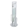 WENKO 25384100 - WC komplekts SULMONA 25x76 cm sudraba/melna