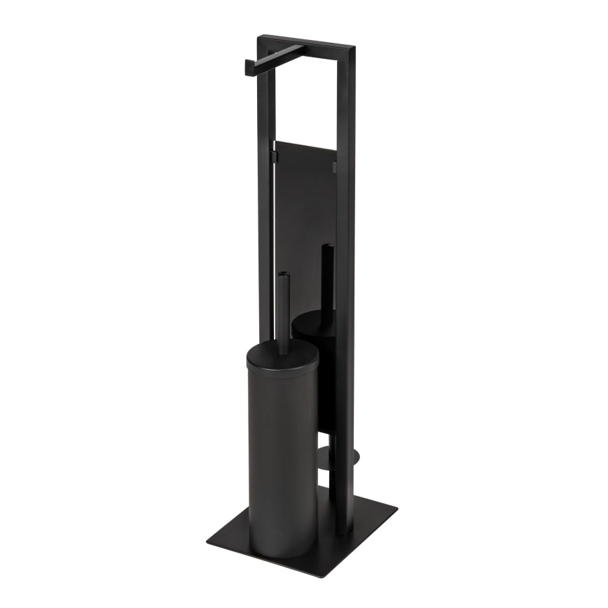 WENKO 25400100 - WC birste RIVALTA 18x70 cm melna