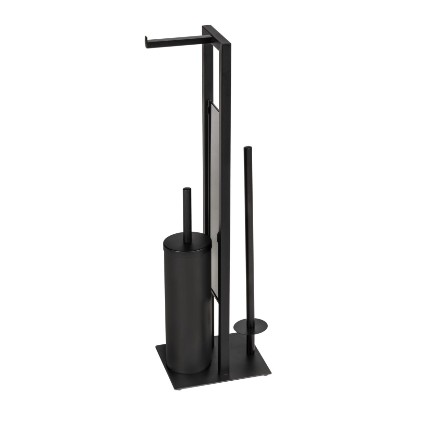 WENKO 25400100 - WC birste RIVALTA 18x70 cm melna