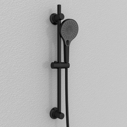 WENKO 25463100 - Dušas stienis LIBERTÀ 70 cm melns