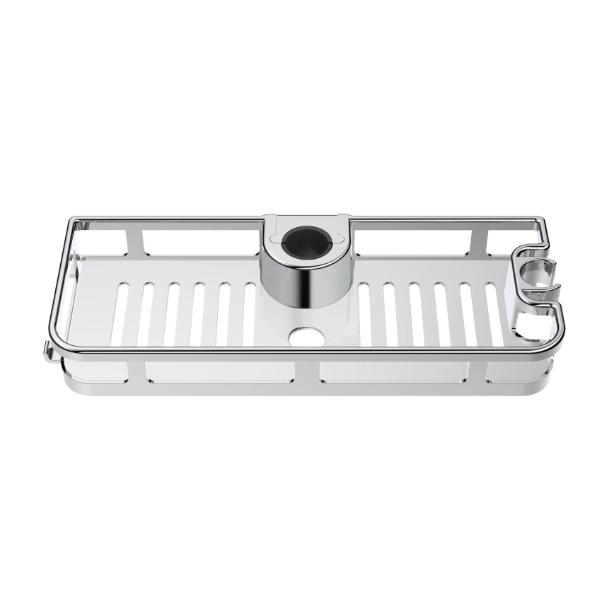 WENKO 25490100 - Plaukts LIBERTÀ 28,5x11,5 cm spīdīgs hroms