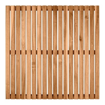 WENKO 25522100 - ACACIA durvju paklājs 55x55 cm brūns