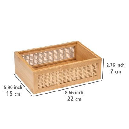 WENKO 25602100 - Vannas paliktnis ALLEGRE 22x15 cm brūns