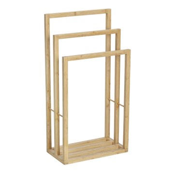 WENKO 25629100 - Dvieļu statīvs BAMBUSA 42,5x82 cm brūns