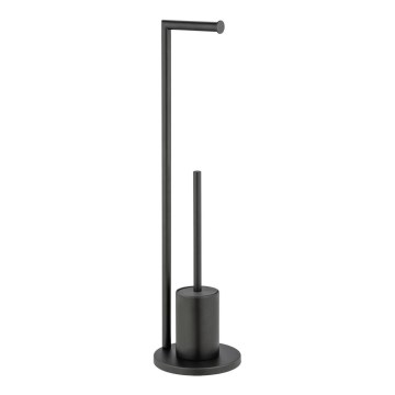 WENKO 25675100 - WC komplekts FERLA 18x69,5 cm melns