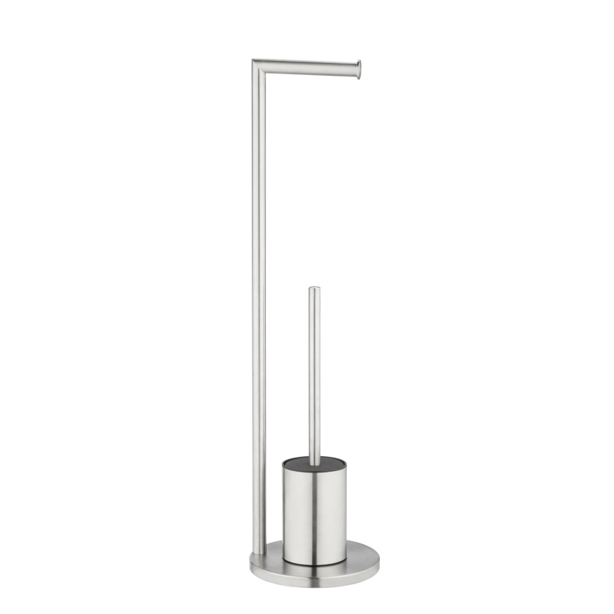 WENKO 25676100 - WC komplekts FERLA 18x69,5 cm nerūsējošā tērauda, satīna apdare