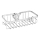 WENKO 25678100 - Grozs FLORESTA 24x14 cm, sudraba