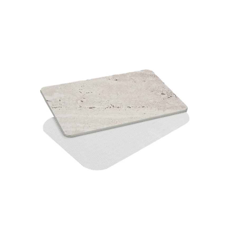 WENKO 25964100 - PUNA paklājs 39x60 cm, pelēks