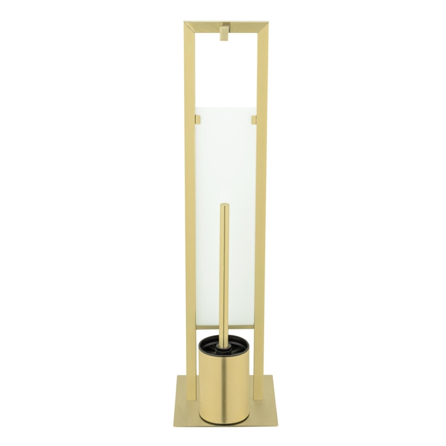 WENKO 26034100 - WC komplekts RIVALTA 18x70 cm nerūsējošais tērauds/zelts/balts/melns