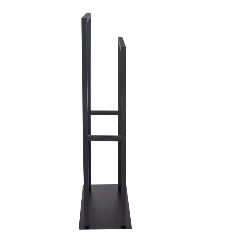 WENKO 26056100 - Dvieļu statīvs RIVALTA 46x80 cm nerūsējošā tērauda/melns