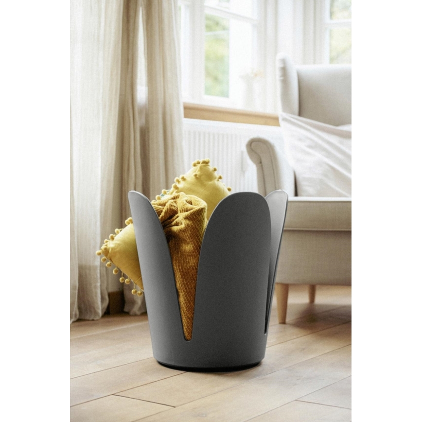 WENKO 26089100 - Taburete COMISO 44,5x46 cm antracīta