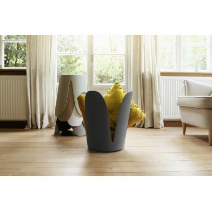 WENKO 26089100 - Taburete COMISO 44,5x46 cm antracīta