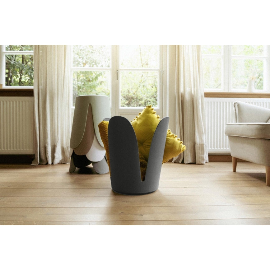 WENKO 26089100 - Taburete COMISO 44,5x46 cm antracīta