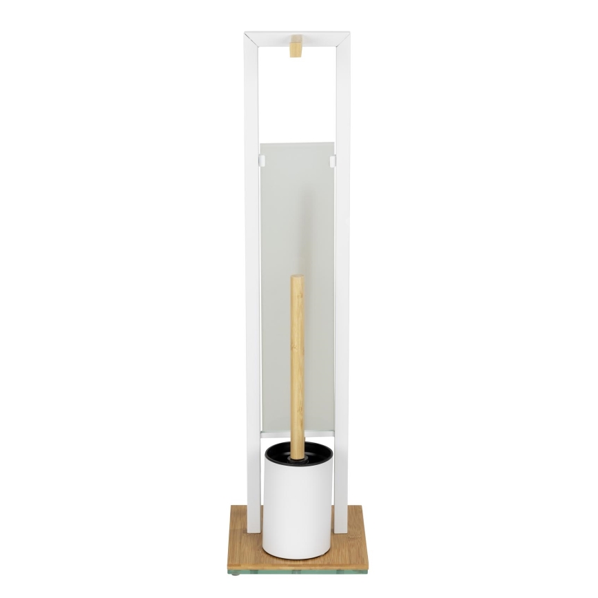 WENKO 26214100 - WC komplekts RIVALTA 18x70 cm brūns/balts