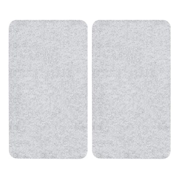 WENKO 2712663100 - Pārklājuma plāksne 30x52 cm caurspīdīga/pelēka