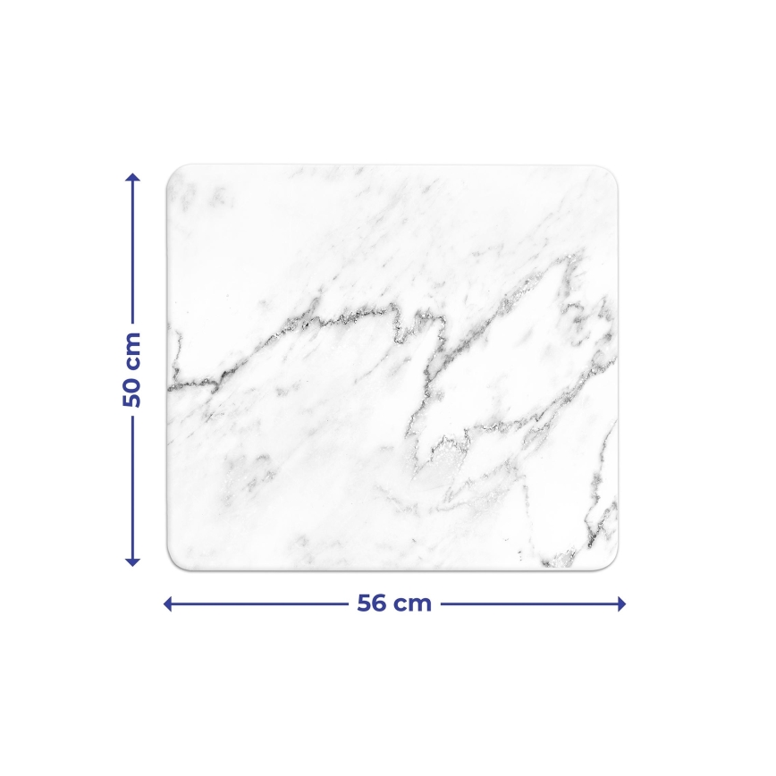 WENKO 2712929500 - Griešanas dēlītis / pārsega plāksne - NEUTRAL 56x50 cm daudzkrāsains/caurspīdīgs