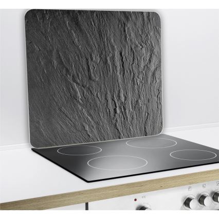 WENKO 2712984500 - Pārsega plāksne NEITRĀLA 56x50 cm melna/caurspīdīga