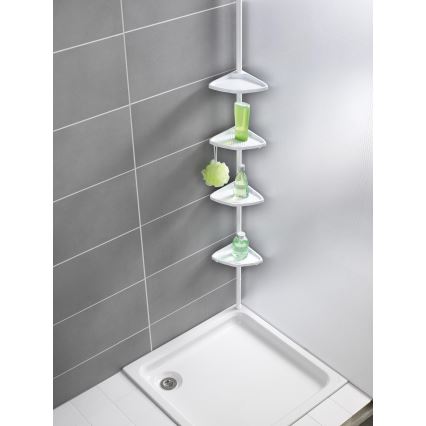 WENKO 3201010100 - Stūra elements COMPACT 26x195 cm balts