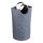 WENKO 3440803100 - Veļas grozs JUMBO 38x72 cm antracīts/sudraba/melns