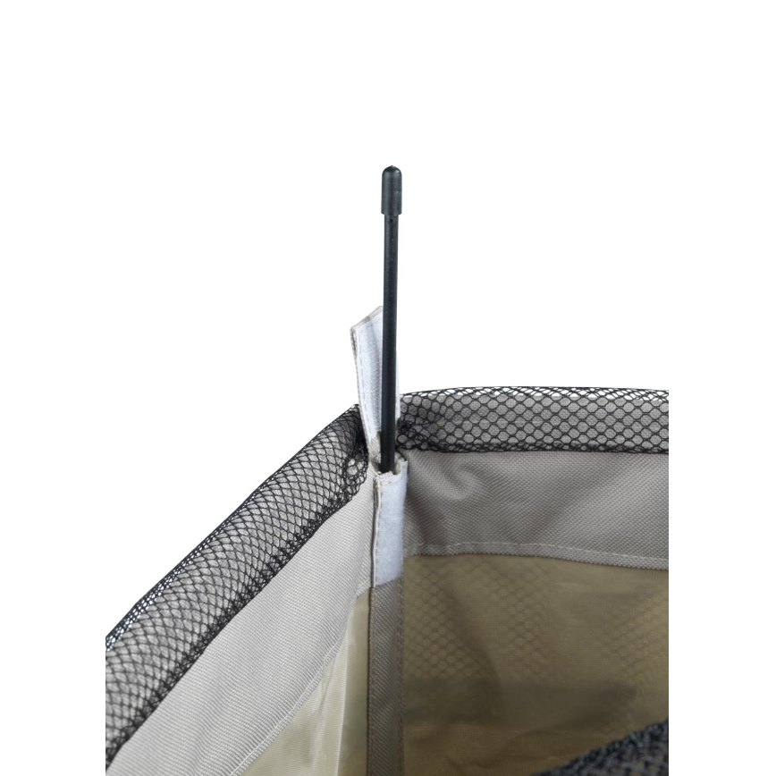 WENKO 3450117100 - Veļas grozs CORNO 18,5x60 cm bēšs/melns
