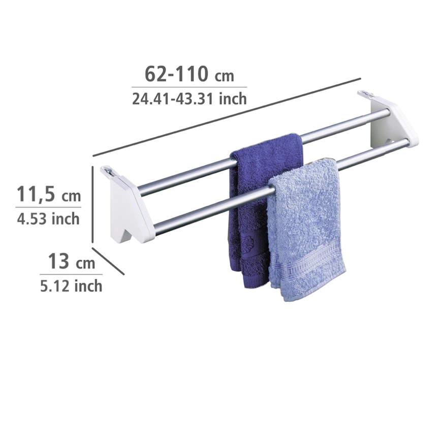 WENKO 3702100 - Žāvētājs 13x11,5 cm sudraba/balta
