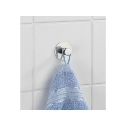 WENKO 4466420100-Āķis SAVONA 5x2 cm nerūsējošais tērauds/sudraba