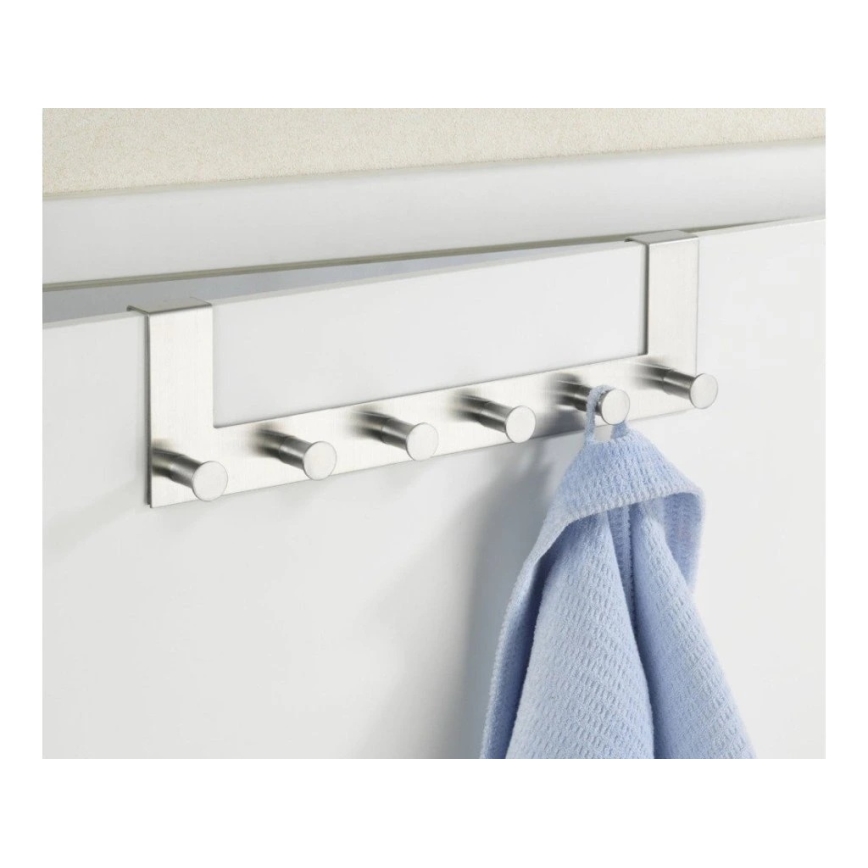 WENKO 4468060100-Pakaramais CELANO 39x11 cm, nerūsējošais tērauds/sudraba