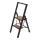 WENKO 50482100 - ALU-DESIGN alumīnija kāpnes 44x101 cm, melnas