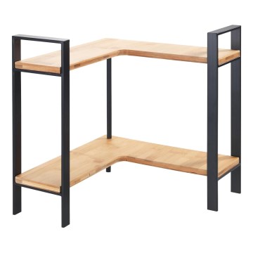 WENKO 53028100 - Plaukts LOU 30x33 cm melns/brūns