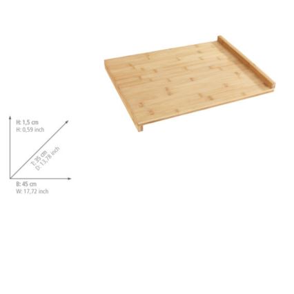 WENKO 53033100 - Brūns griešanas dēlītis 45x35 cm