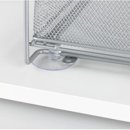 WENKO 53140800 - GIOMA plaukts 35x33,5 cm, sudraba