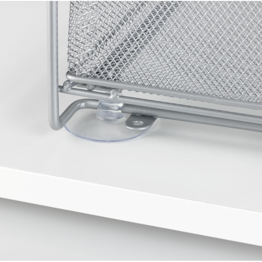 WENKO 53140800 - GIOMA plaukts 35x33,5 cm, sudraba