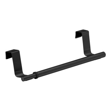 WENKO 53247100 - Dvieļu turētājs 7x6 cm nerūsējošais tērauds/melns