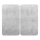 WENKO 53906100 - Plīts virsmas vāks 30x52 cm pelēks/caurspīdīgs