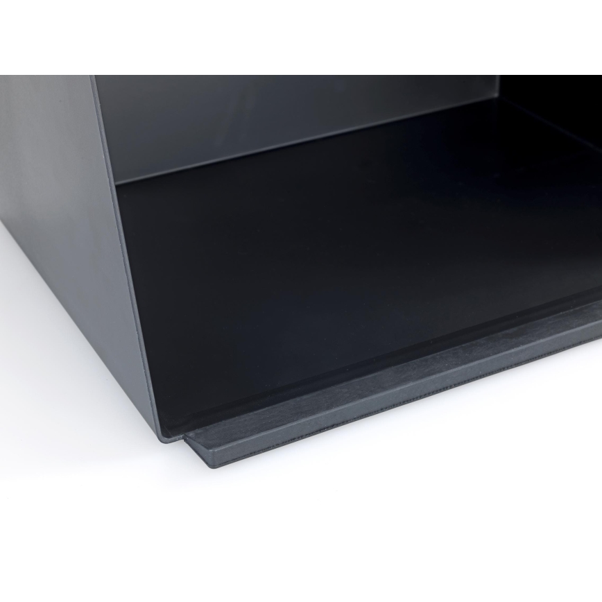 WENKO 54098100 - Maizes kaste KUBO 35x26,5 cm melna/brūna