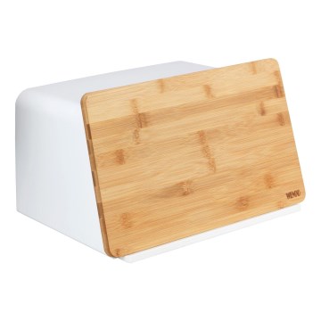 WENKO 54099100 - Maizes kaste KUBO 35x26,5 cm balta/brūna