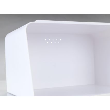 WENKO 54099100 - Maizes kaste KUBO 35x26,5 cm balta/brūna